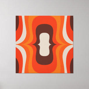 40"x40" XL Super Mod Retro aesthetic art print