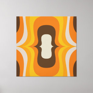 40"x40" XL Super Mod Retro aesthetic art print