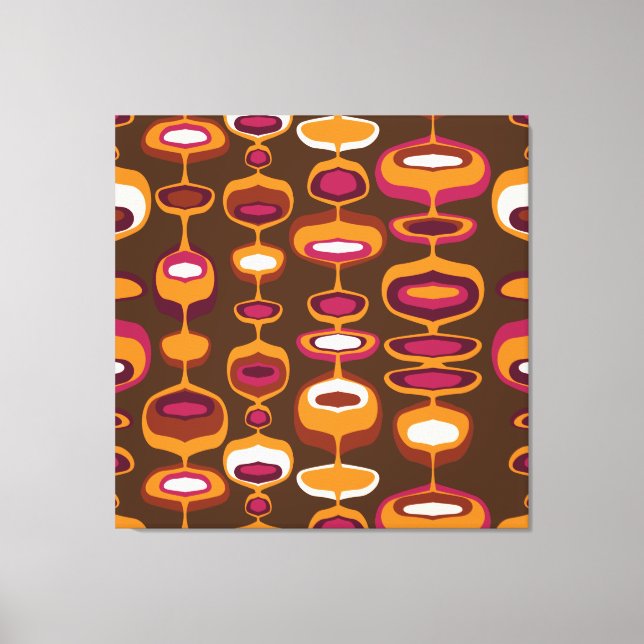 40"x40" XL Super Mod Retro aesthetic art print (Front)