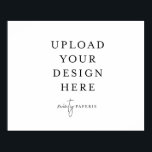 40" x 50" Extra Large Poster - Landscape<br><div class="desc">Customise your card in Templett. After you are done editing,  download your file in a JPG format (don't forget to turn on the bleed option). Upload your design here by clicking on the blue "Personalise" button.</div>