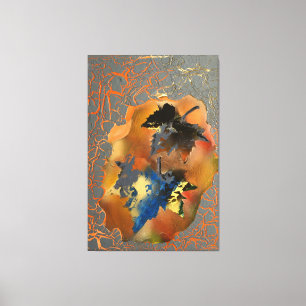 40" x 60" foglie morte canvas print