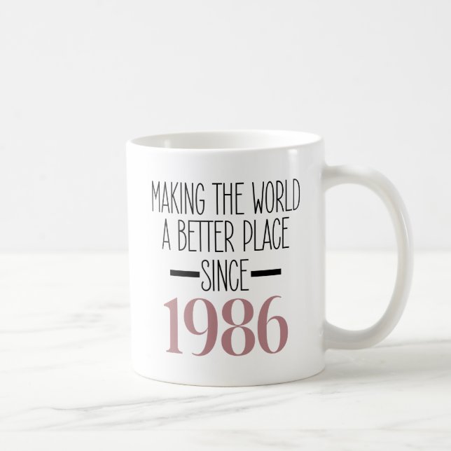 40 YEAR OLD GIFTS: This 40th birthday mug for wome (Right)