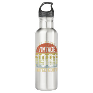 40 Year Old Gifts Vintage 1981 Limited Edition 40t 710 Ml Water Bottle