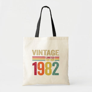 40 Year Old Gifts Vintage 1982- 40th Birthday gift Tote Bag
