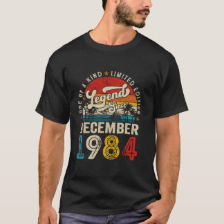 40 Year Old Legend since December 1984 40th Birthd T-Shirt