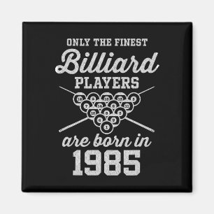 40 Year Old Pool Player 40th Birthday Billiards Magnet