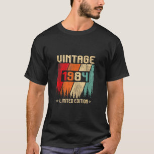 40 Year Old Vintage 1984 Limited Edition 40th Birt T-Shirt