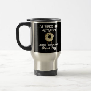 40 Year Work Anniversary Appreciation Gift Mug