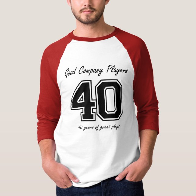 40 years of great plays t-shirt (Front)