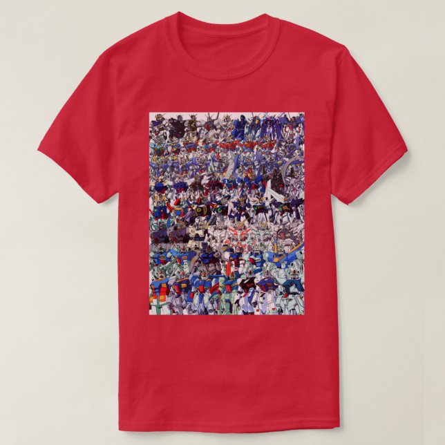 40 years of Gundam T-Shirt (Design Front)