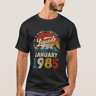 40 Years Old Legend since January 1985 40th Birthd T-Shirt