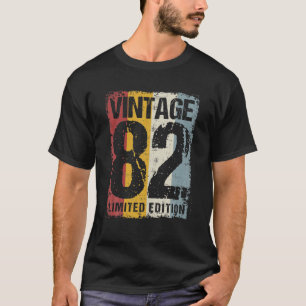 40 Years Old Vintage 1982 40Th Birthday Decoration T-Shirt