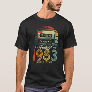 40 Years Old Vintage 1983 40th Birthday 11 T-Shirt