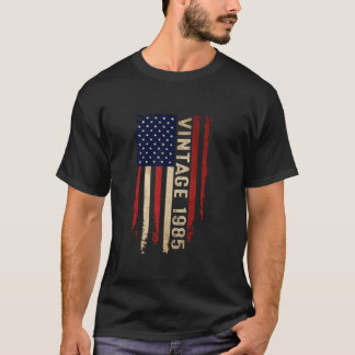 40 Years Old Vintage 1985 Funny 40th Birthday Amer T-Shirt