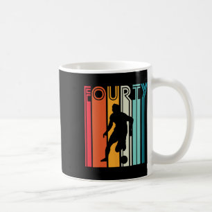 40 Years Soccer Gift 40th Birthday Vintage Footbyl Coffee Mug