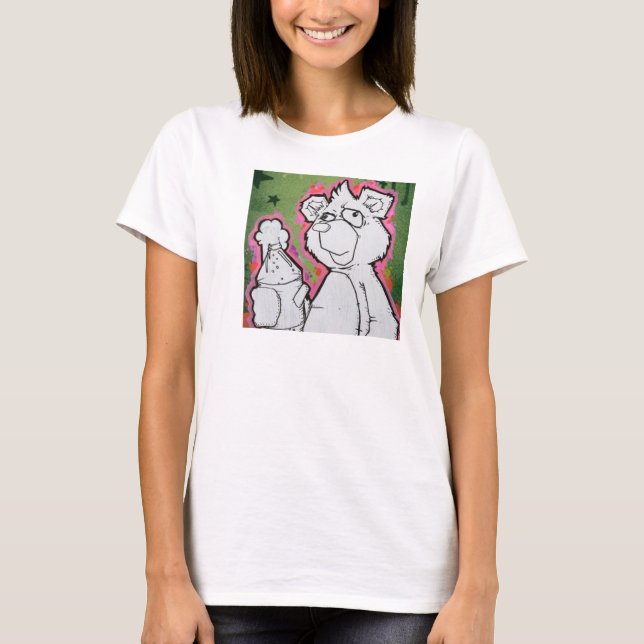 40OZ Beer Bear T-Shirt (Front)