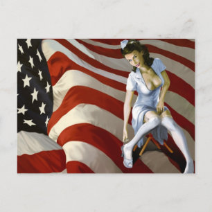 40's Pinups, Postcard