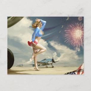 40's Pinups, Postcard