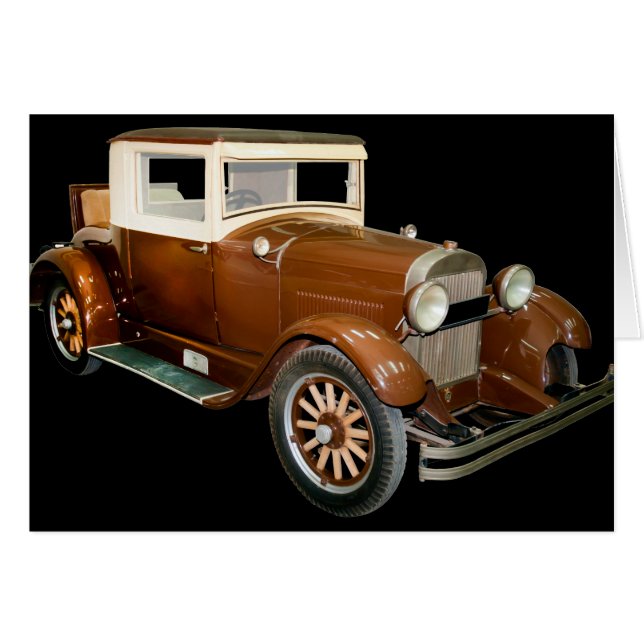 40s Vintage Automobile - Transportation (Front Horizontal)