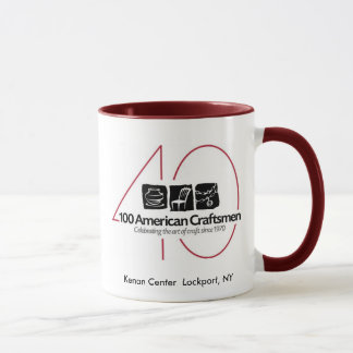 40th 100 American Craftsmen Ringer Mug