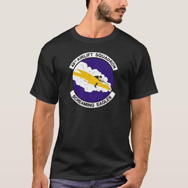 40th Airlift Squadron T-Shirt (Front)