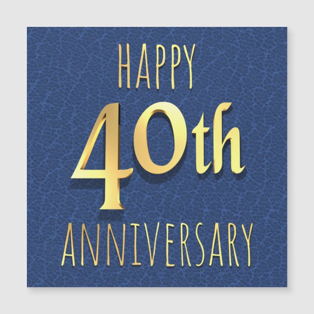 40th Anniversary (Front)