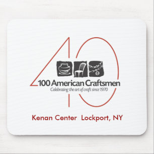 40th Anniversary 100 American Craftsmen Mousepad