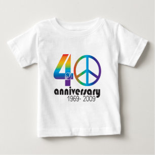 40th Anniversary 1969-2009 Baby T-Shirt
