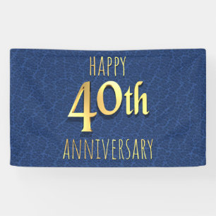 40th Anniversary Banner
