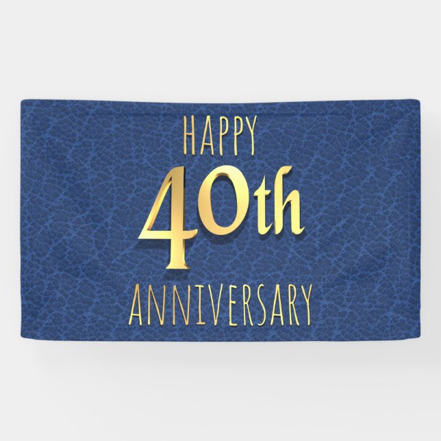 40th Anniversary Banner (Horizontal)