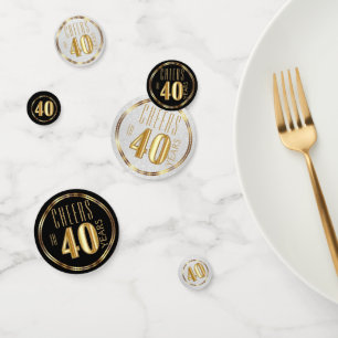 40th Anniversary / Birthday  Confetti