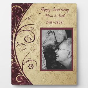 40th Anniversary Plaque