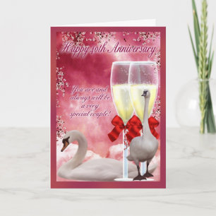 40th Anniversary - Ruby Anniversary Card