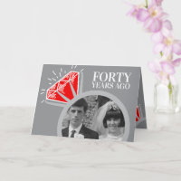 40th anniversary ruby ring now then photo
