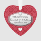 40th Anniversary Wedding Anniversary Ruby Red Z06