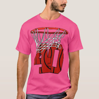 40Th Basketball Birthday - Basketball And Streetba T-Shirt