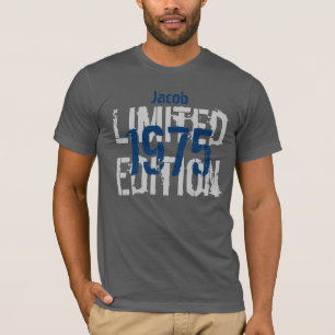 40th Birthday 1975 Limited Edition Custom V6A T-Shirt