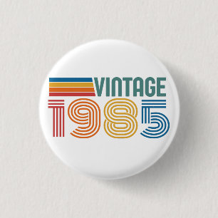 40th Birthday 3 Cm Round Badge