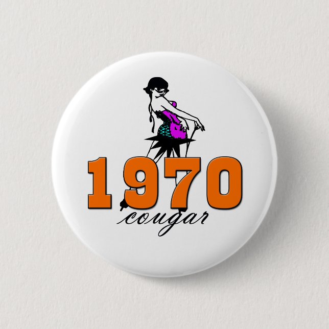 40th Birthday 6 Cm Round Badge (Front)