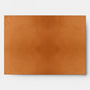 40th Birthday Brown Leather Envelope