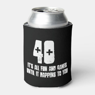 40th Birthday Can Can Cooler