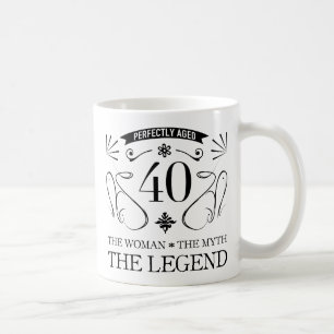 40th Birthday For Women Coffee Mug