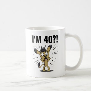 40th Birthday Funny Coffee Mugs
