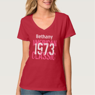 40th Birthday Gift 1973 American Classic V206 T-Shirt