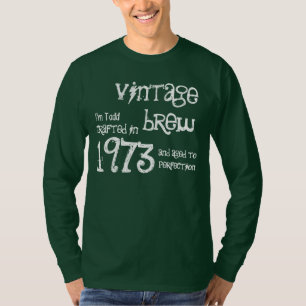 40th Birthday Gift 1973 Vintage Brew T-Shirt