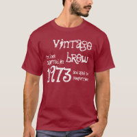 40th Birthday Gift 1973 Vintage Brew