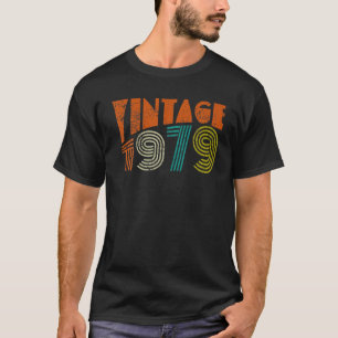 40Th Birthday Gift Vintage 1979 Classic Men Women T-Shirt
