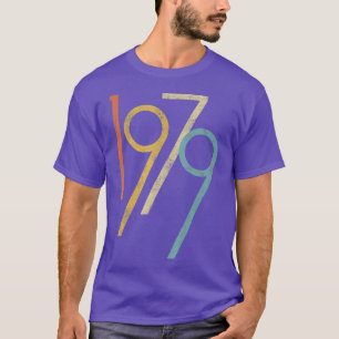 40th Birthday Gift Vintage 1979 T Shirt Graphic