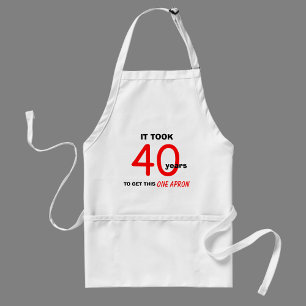 40th Birthday Gifts for Men - Apron