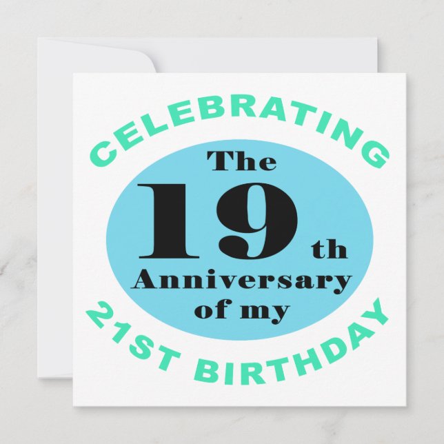 40th Birthday Humour Card (Front)